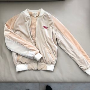 Velvet Bomber jacket